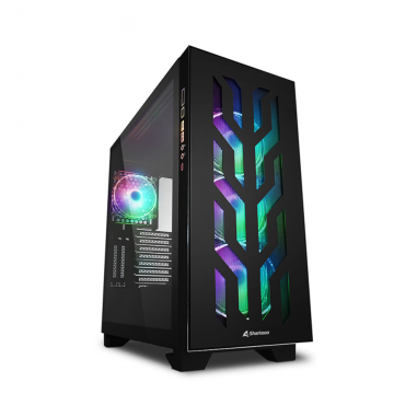 CAJA SHARKOON ELITE SHARK CA300T ATX 2XUSB3.0 SIN FUENTE NEGRO