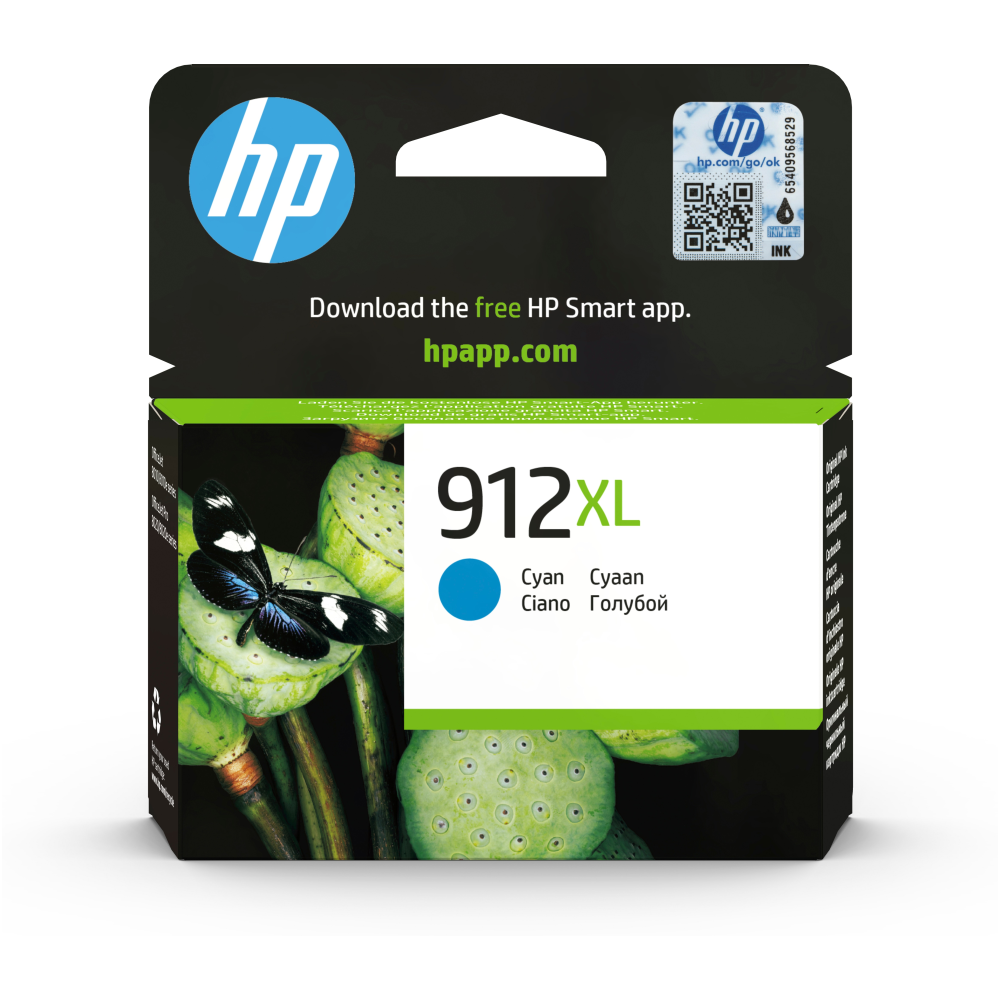 TINTA HP 912 XL CIAN