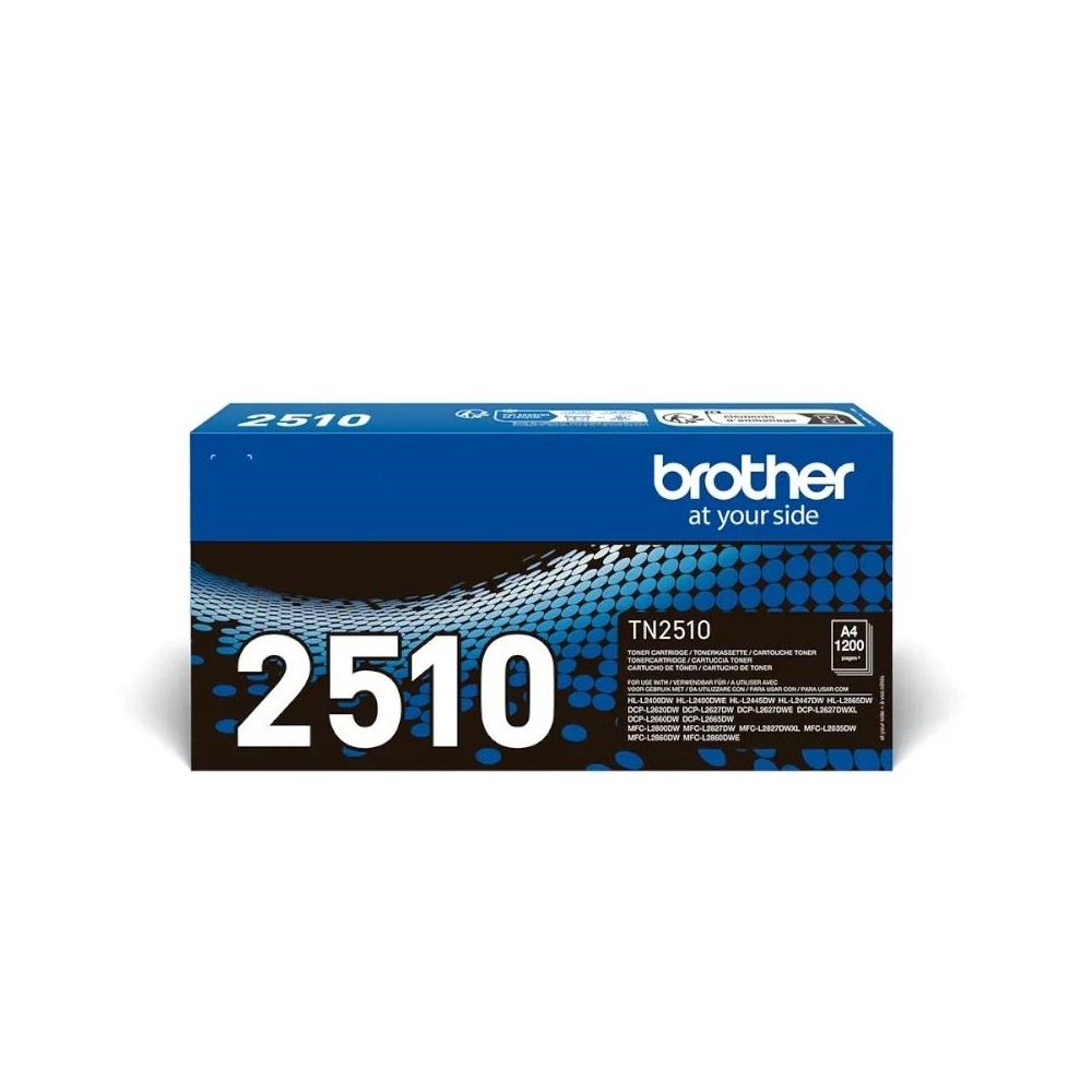 Brother Tóner TN2510 Negro