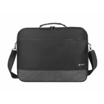 MALETIN NATEC IMPALA 2 PARA PORTATIL HASTA 17.3" ONYX NEGRO