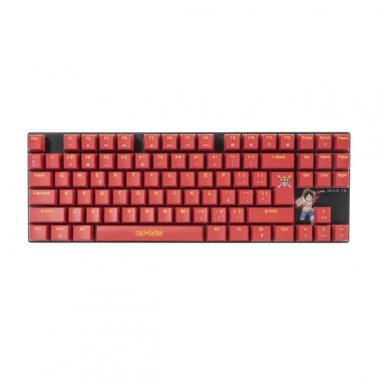 FR-TEC Teclado Mecanico Gaming TKL Compacto One Piece Luffy - Retroiluminacion - Anti-Ghosting - Cable Trenzado - Compatible con