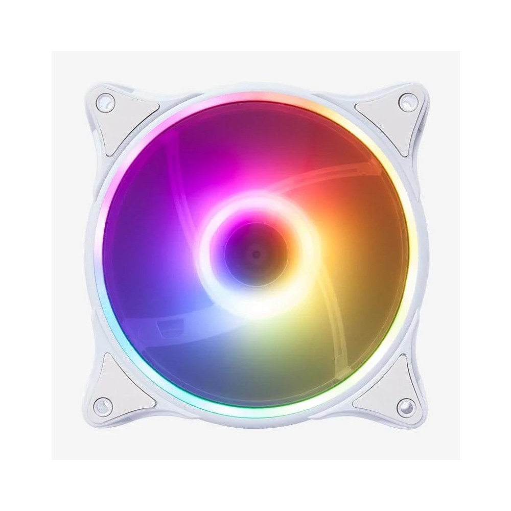 Hiditec Ventilador Gaming ARGB-N-18 WHITE 120 MM