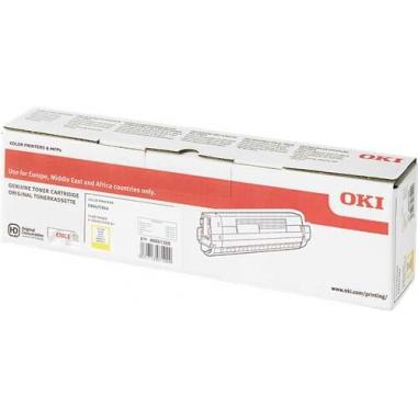 OKI C834/C844 Amarillo Cartucho de Toner Original - 46861305