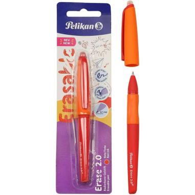 Pelikan Roller Erase 2.0 Boligrafo Trazo 0.7mm - Empuñadura Ergonomica - Larga Duracion de la Tinta - Diseño Fresco y Divertido 