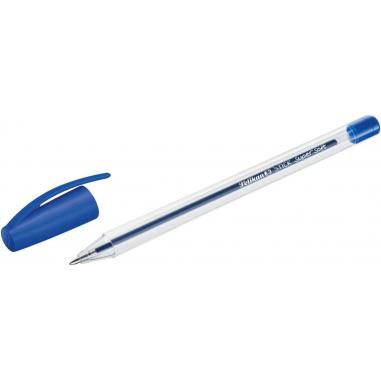 Pelikan Stick Super Soft Boligrafo Trazo 1mm - Tinta Super Fluida - Empuñadura Triangular - Color Azul