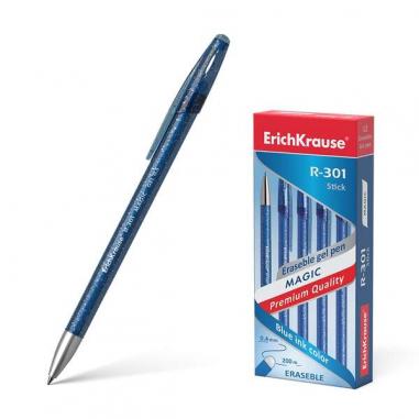 Erichkrause Boligrafo de Gel R-301 Magic Gel 05 - Tinta Borrable - Cuerpo Teñido y Semitransparente - Punta de 05mm - Tinta de G