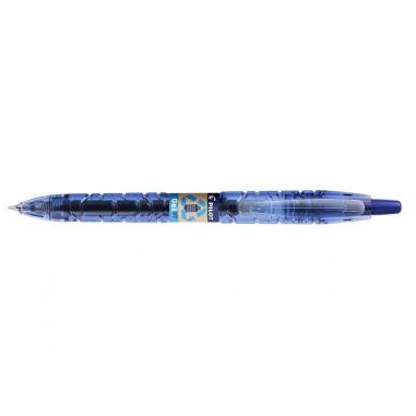 Pilot Boligrafo de Bola Retractil B2P Gel BeGreen - Tinta de Gel - Punta 0.7mm - Trazo 0.32mm - 89,8% de Plastico Reciclado - Re