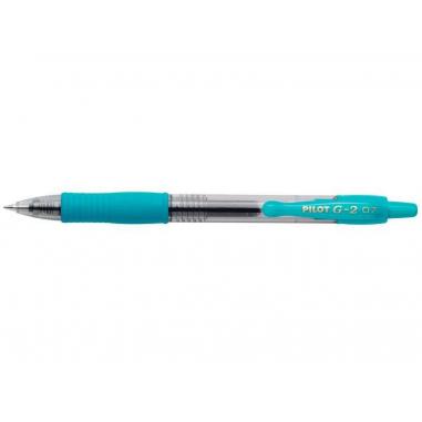 Pilot Boligrafo de Gel G2 Rollerball Retractil - Recargable - Punta de Bola Redonda 0.7mm - Trazo 0.32mm - Grip Ergonomico - Col