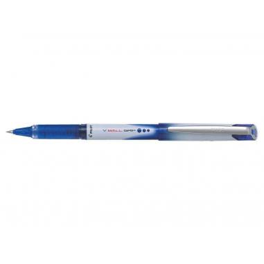 Pilot Boligrafo de Tinta Liquida V Ball Grip 05 - Punta de Bola Conica 0.5mm - Trazo 0.3mm - Grip de Goma - Color Azul