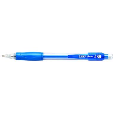 Bic Velocity Portaminas 0.7mm HB con Goma - Zona Grip - Larga Duracion - Cuerpo de Colores Surtidos