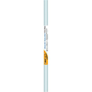 Bic Velleda Rollo Adhesivo para Pizarra Blanca - Facil de Cortar - Se Adapta a cualquier Superficie - Tamaño 67x100cm