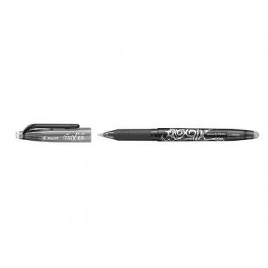 Pilot Frixion Ball Boligrafo de Gel Borrable - Punta de Bola 0.7mm - Trazo 0.4mm - Grip Ergonomico - Color Negro