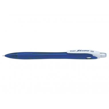 Pilot Portaminas Rexgrip Begreen - Trazo 0.5mm - Mina HB - 71,9% Plastico Reciclado - Cuerpo Azul