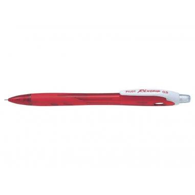 Pilot Portaminas Rexgrip Begreen - Trazo 0.5mm - Mina HB - 71,9% Plastico Reciclado - Cuerpo Rojo