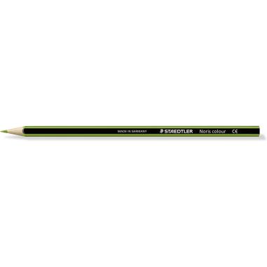 Staedtler Noris Colour 185 Lapiz Hexagonal de Color - Resistencia a la Rotura - Material Wopex - Color Verde Claro