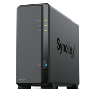 NAS SYNOLOGY DS124 1 BAHIA ETHERNET J4125 NEGRO