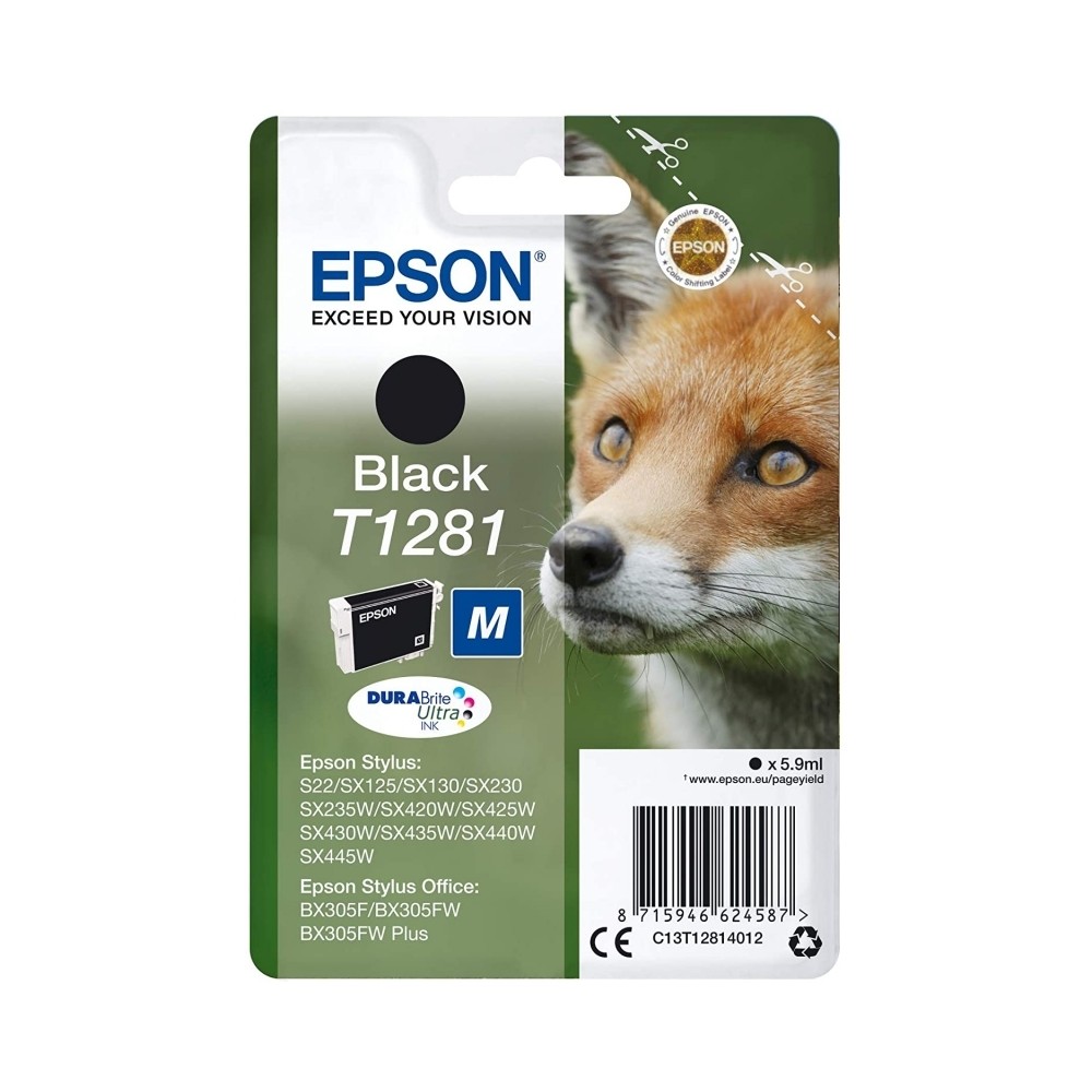 Epson Cartucho T1281 Negro