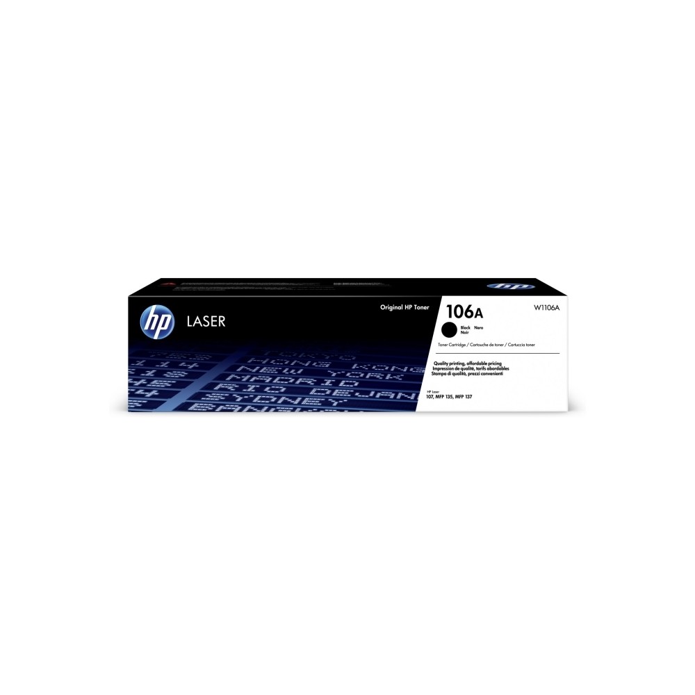 HP Tóner 106A Negro