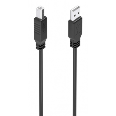 CABLE USB 2.0 AISENS CON AMPLIFICADOR TIPO A/M-B/M, NEGRO, 10M