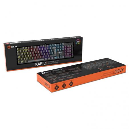 KROM teclado mecanico KASIC rgb