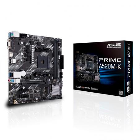 Asus Placa Base PRIME A520M-K  mATX AM4