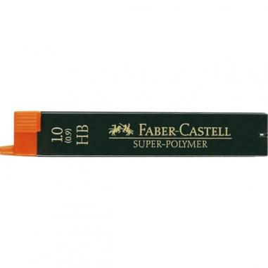 Faber-Castell 9069 Pack de 12 Minas Super-Polymer para Portaminas 1.0 HB - Resistentes y Suaves