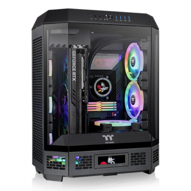 CAJA THERMALTAKE THE TOWER T600 ATX 2XUSB 3.0 SIN FUENTE NEGRO