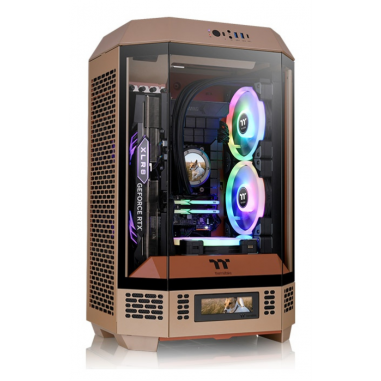 CAJA THERMALTAKE THE TOWER T300 M-ATX 2XUSB 3.0 SIN FUENTE GRAVEL SAND