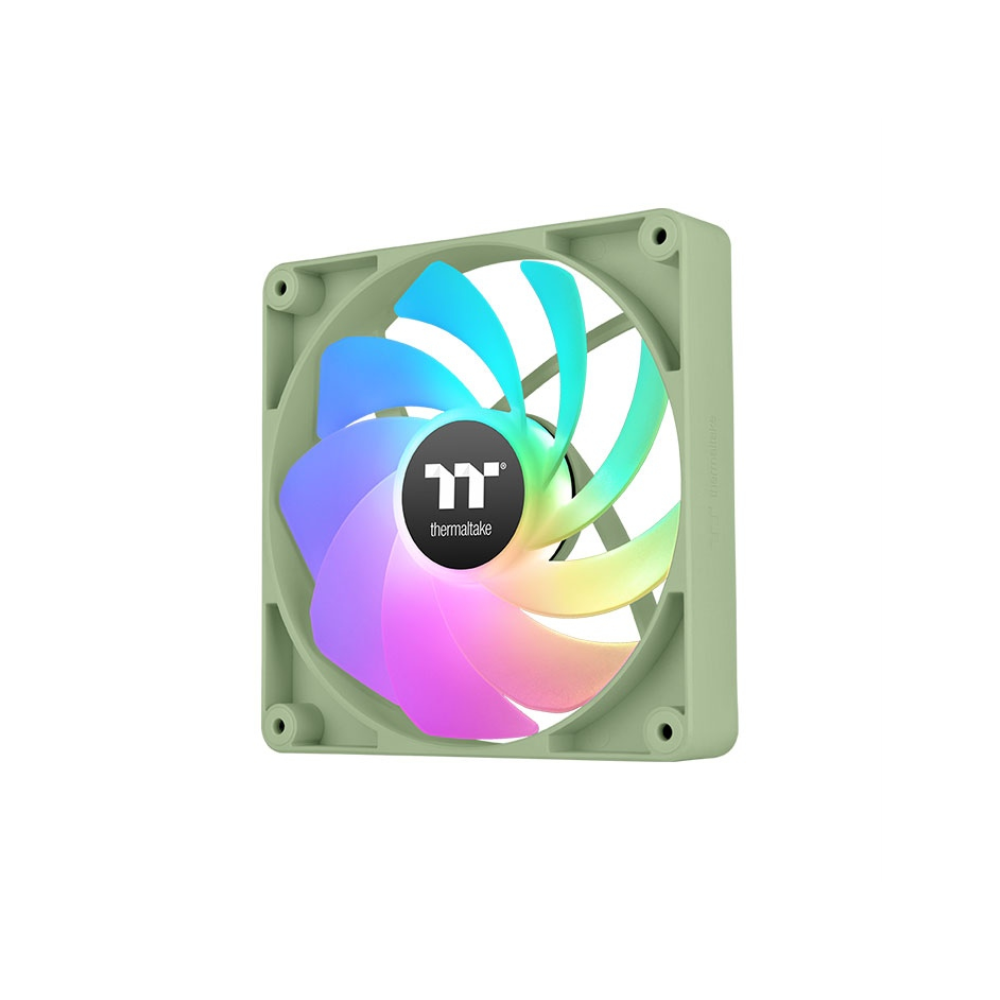 VENTILADOR INVERSO CAJA THERMALTAKE CT120 ARGB 2XVENT VERDE MATCHA