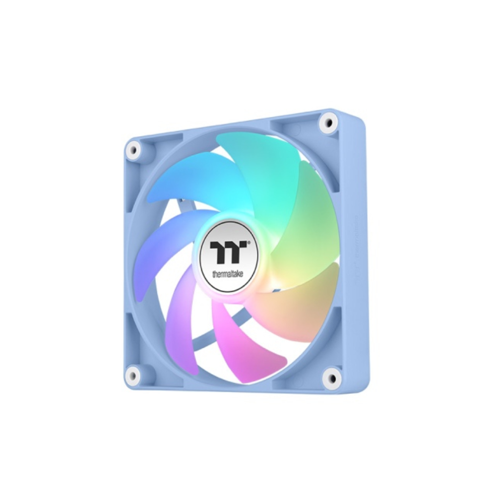 VENTILADOR CAJA THERMALTAKE CT120 ARGB 2XVENT AZUL HYDRANGEA