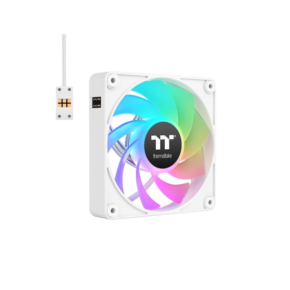 VENTILADOR INV MAGNETICO CAJA THERMALTAKE CT140 EX ARGB 3XVENT BLANCO