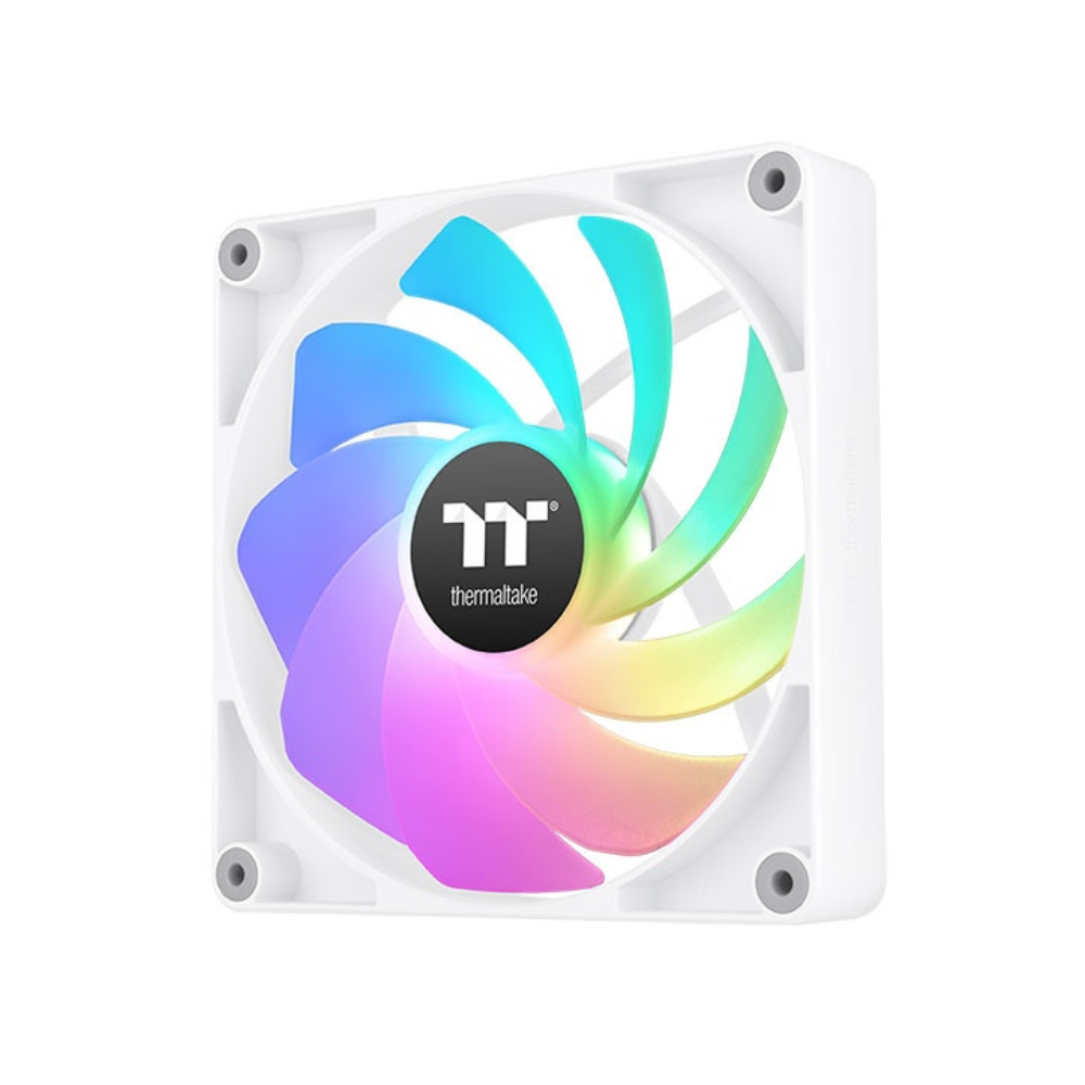 VENTILADOR INVERSO CAJA THERMALTAKE CT120 ARGB 2XVENT BLANCO