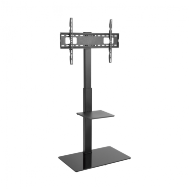 SOPORTE DE SUELO AISENS CON BANDEJA DVD 37"-70" 40KG