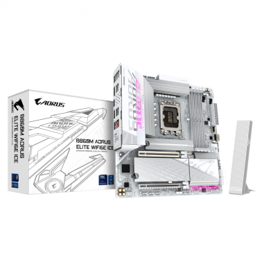 PLACA BASE GIGABYTE B860M A ELT WF6E ICE 1.0