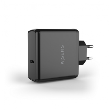 CARGADOR AISENS PD3.0 QC3.0 1 PUERTO 1XUSB-C 60W NEGRO