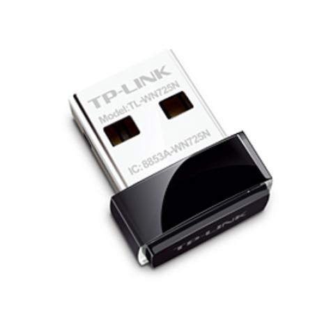 TP-LINK TL-WN725N Tarjeta Red WiFi N150 Nano USB