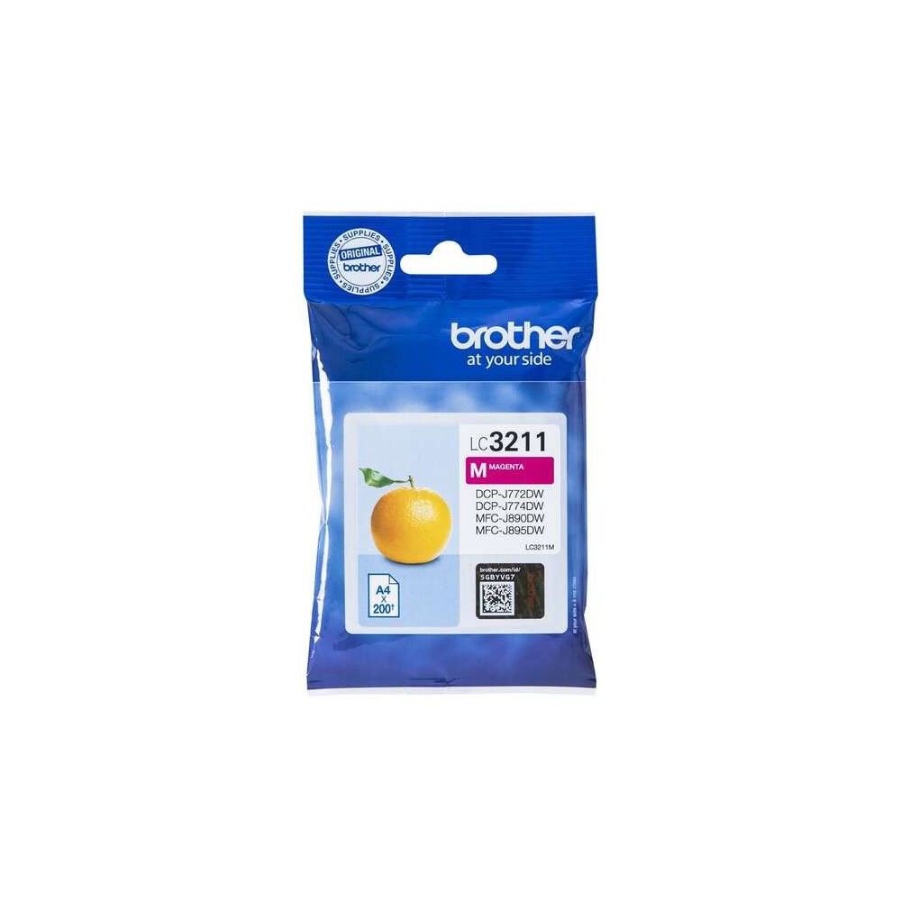 Brother LC3211 Magenta Cartucho de Tinta Original - LC3211M