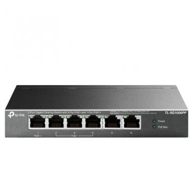 Tp-link tl-sg1006pp switch 6xgb (3xpoe+ 1xpoe++)