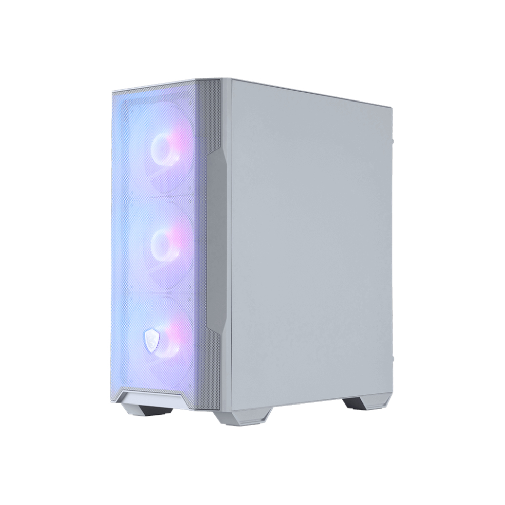 CAJA GAMING MSI MAG FORGE M100R  WHITE MICRO ATX 2XUSB3.2 ARGB