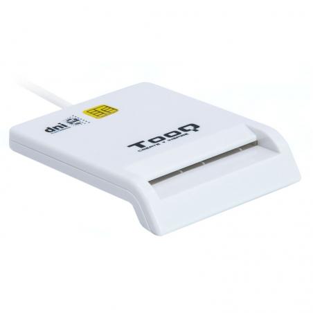 Tooq lector de tarjetas dnie usb 2.0 blanco