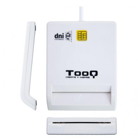 Tooq lector de tarjetas dnie usb 2.0 blanco