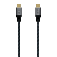 CABLE AISENS USB 3.2 GEN2x2 ALU 20GBPS 8K30HZ 5A 100W USB-C 1.5M