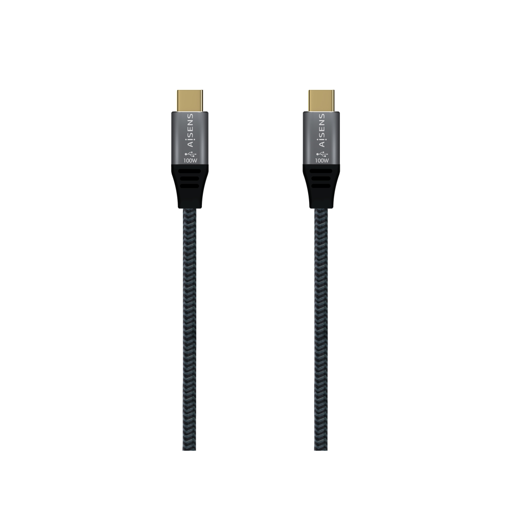 CABLE AISENS USB 3.2 GEN2x2 ALU 20GBPS 8K30HZ 5A 100W USB-C 1.5M