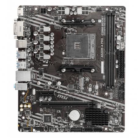 Msi placa base a520m-a pro matx am4