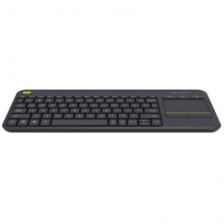 Logitech teclado k400 920-007137 plus touch negro