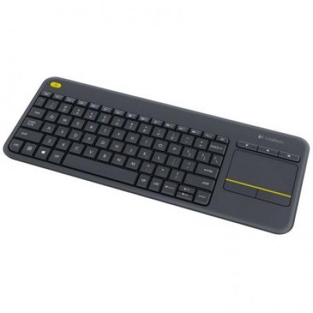 Logitech teclado k400 920-007137 plus touch negro