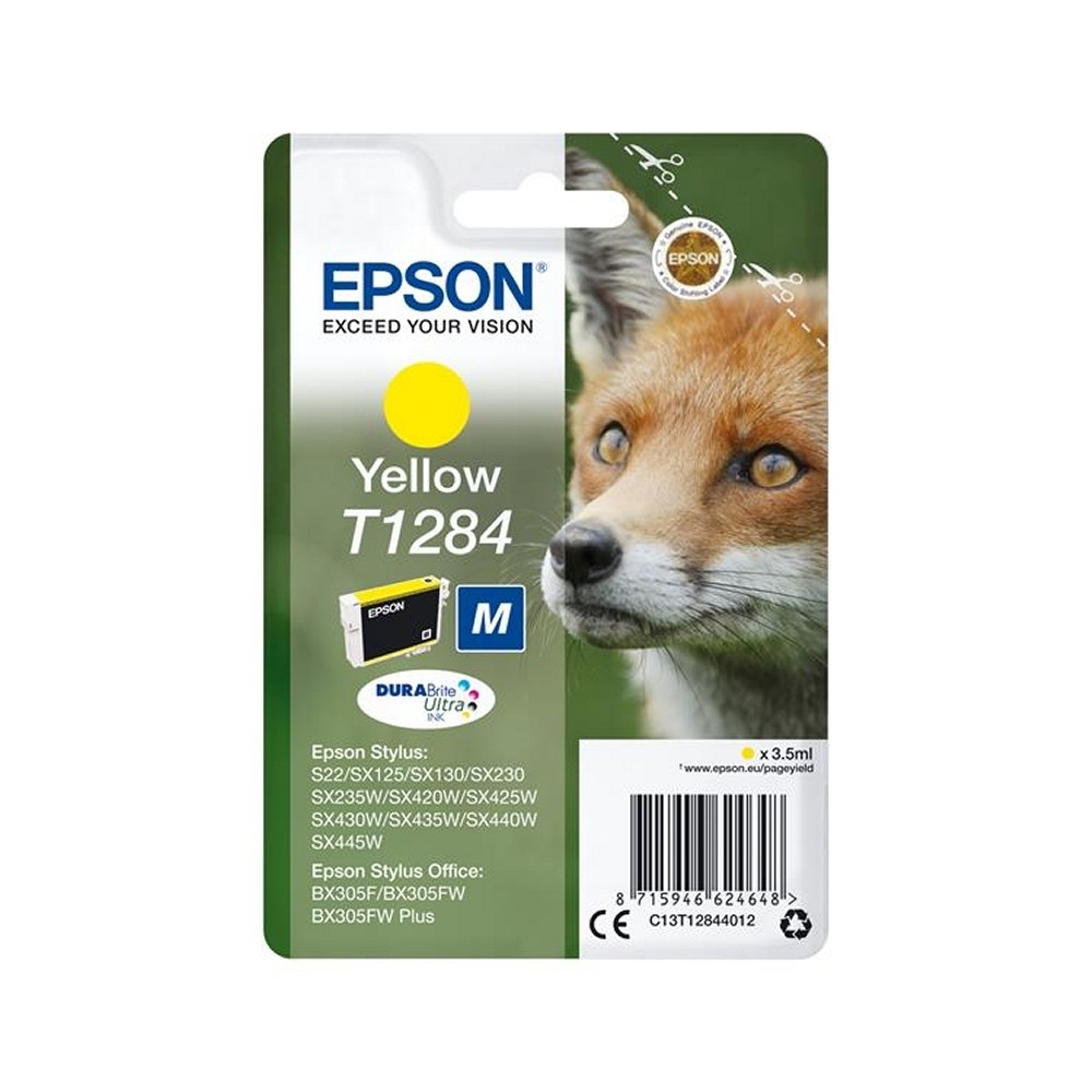 Epson cartucho t1284 amarillo