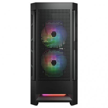 Cougar caja semitorre airface rgb negro