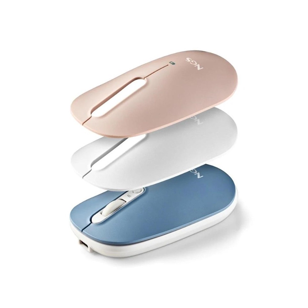 Ngs raton multidispositivo 2.4ghz recargable shell