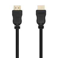 CABLE HDMI AISENS V1.4 ALTA VELOCIDAD 14+1 CCS A/M-A/M 2.0M NEGRO